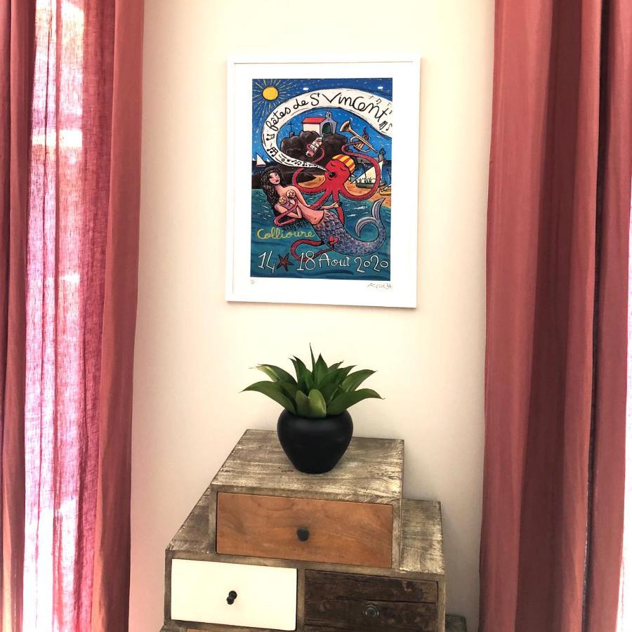 «La Calade » Villa Les Glycines Collioure Eksteriør billede